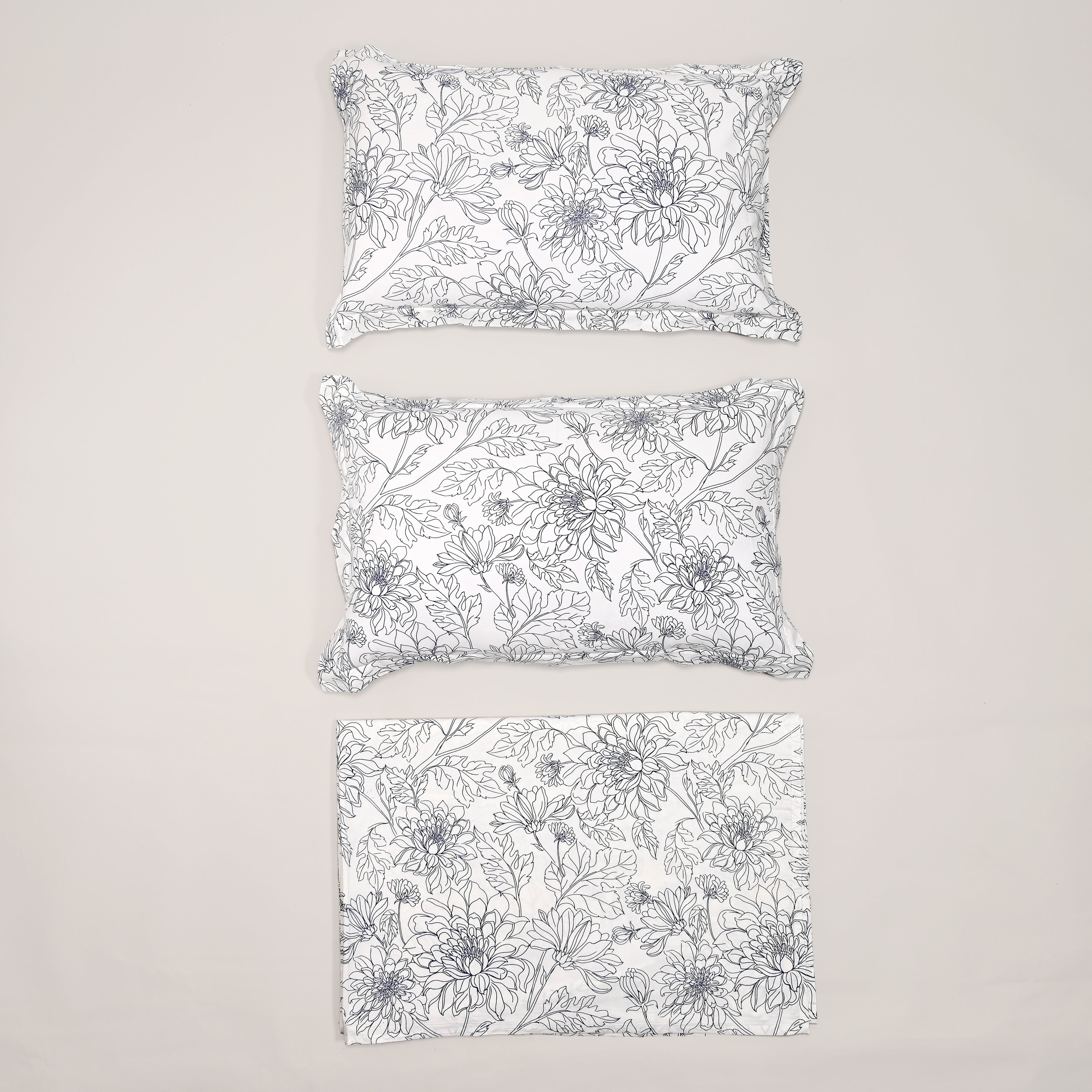 Regal Delia Dreams 300 TC Luxury Cotton Sheets – Premium Printed Bedding Set