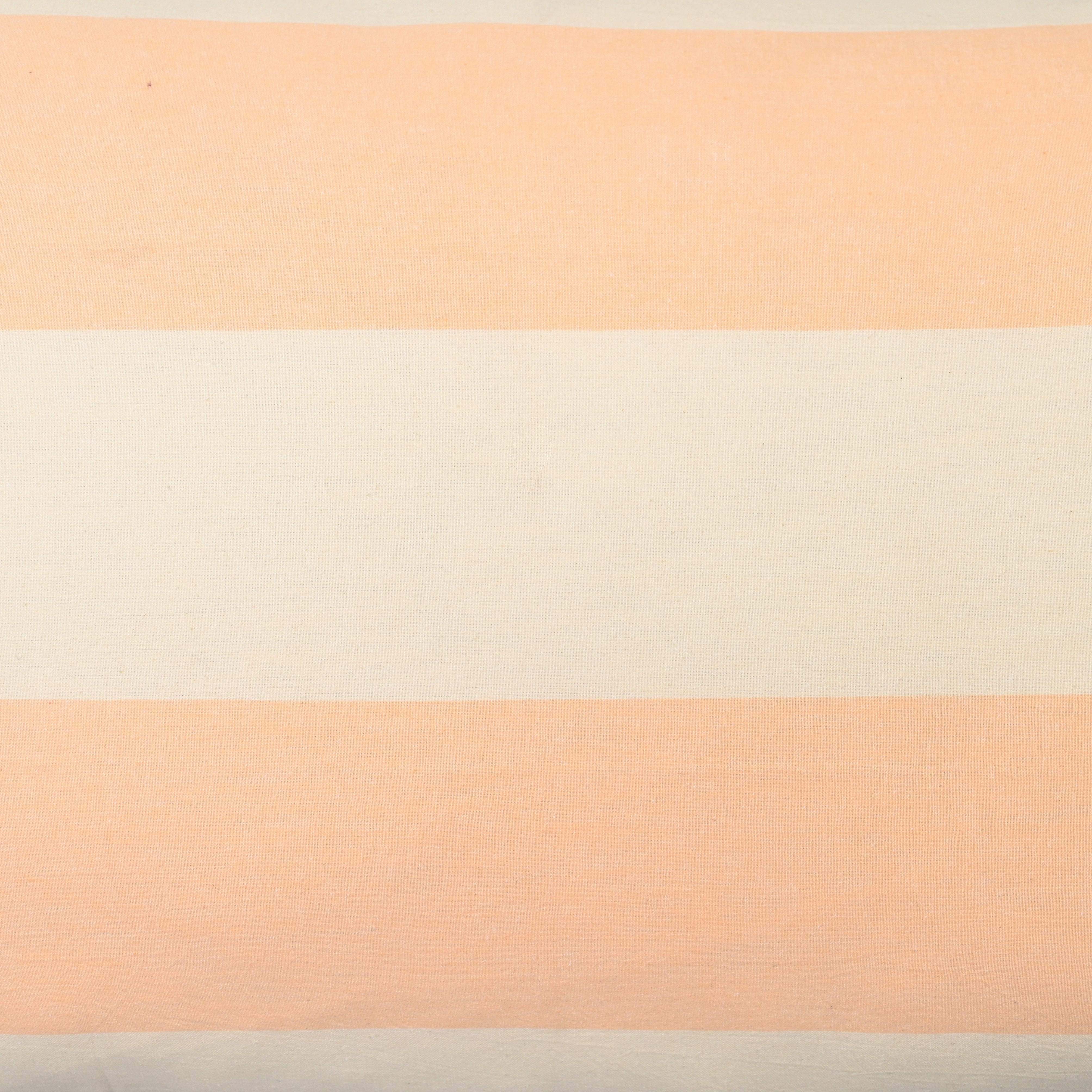Bold Stripe Apricot Pillowcase, Set of 2