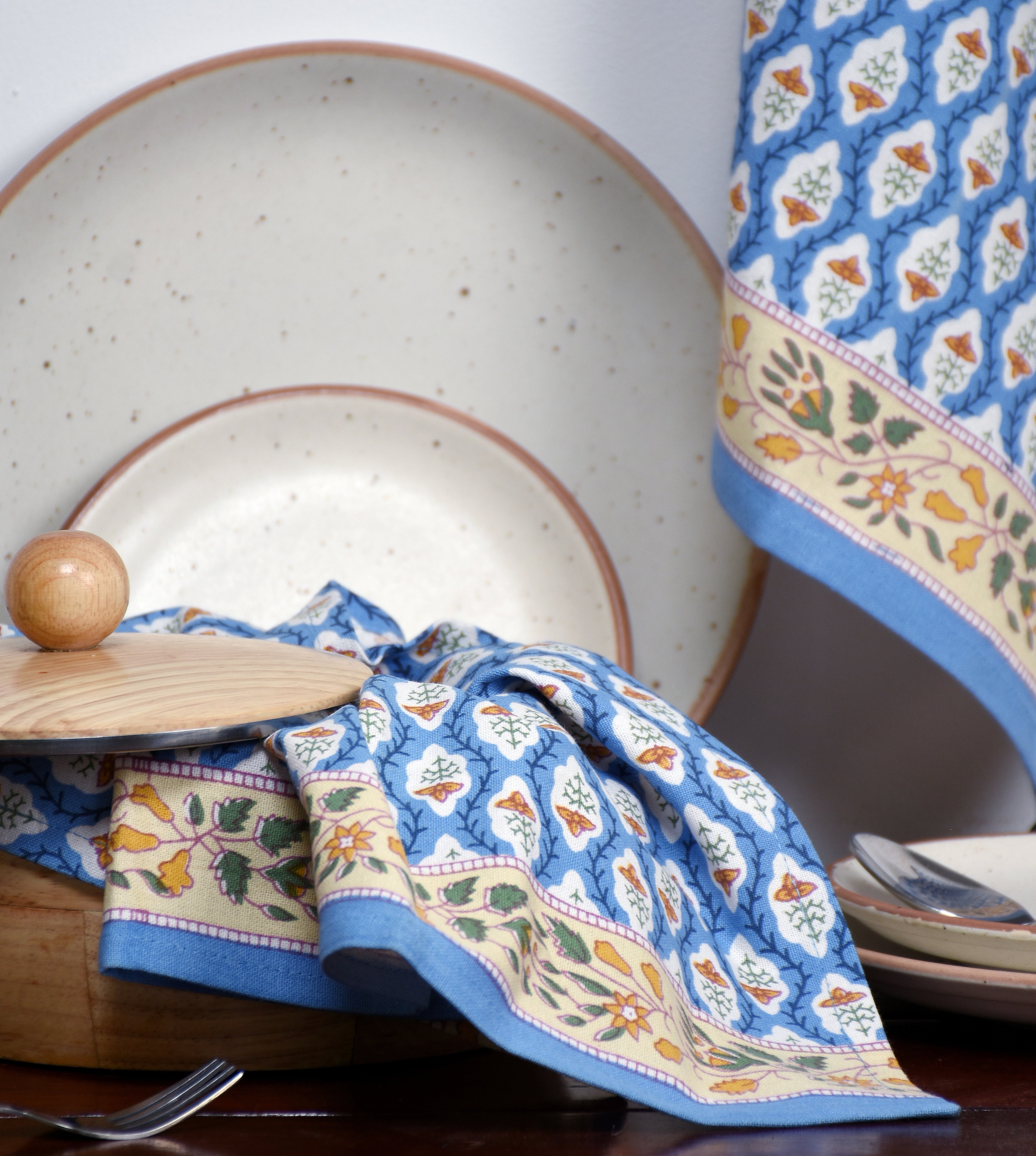 Provance Printed Kitchen Towel 2 Pc Set