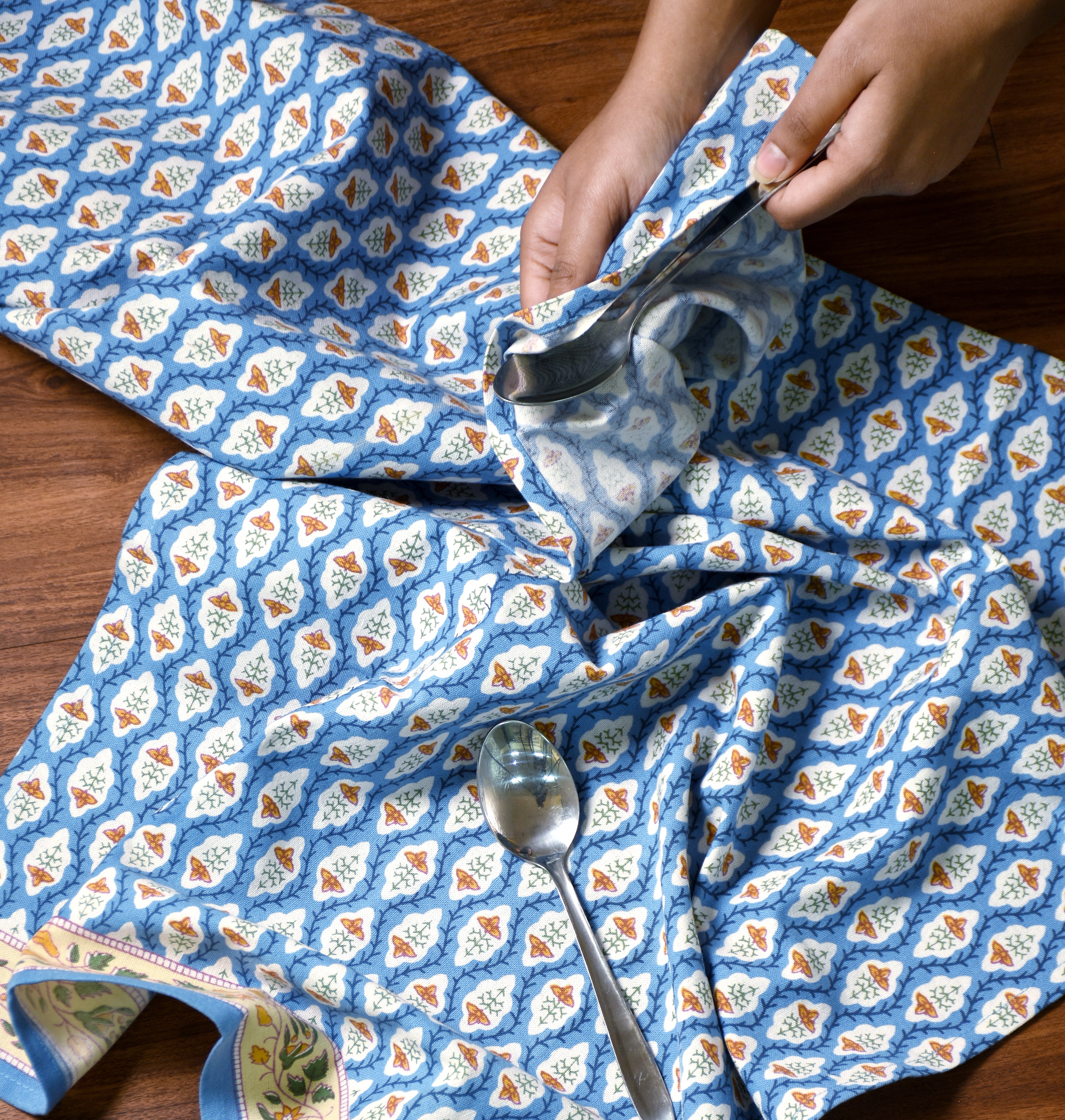 Provance Printed Kitchen Towel 2 Pc Set