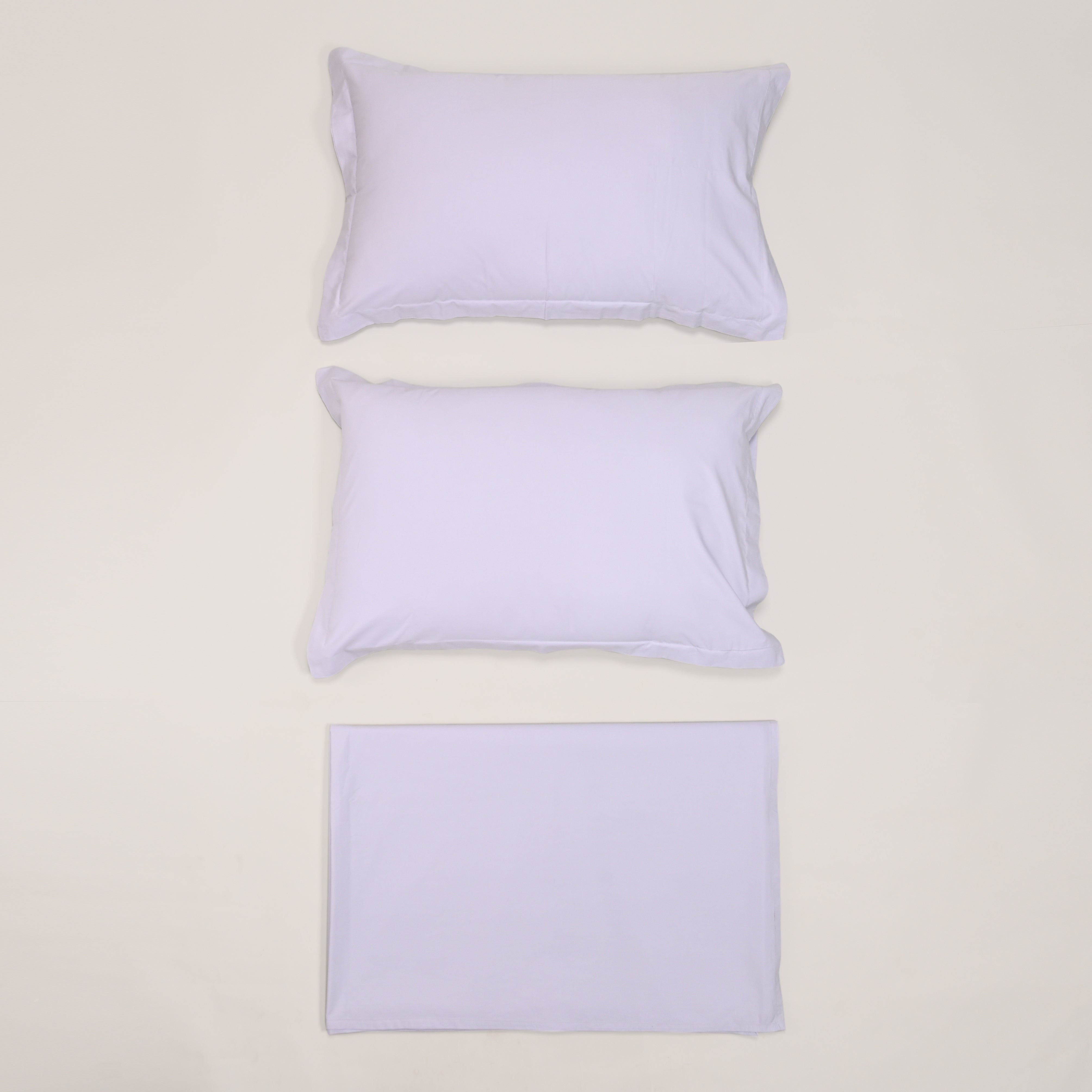 Regal Luxury Solid 300 TC Cotton Sheets - Soft, Breathable, and Durable Bedding Set