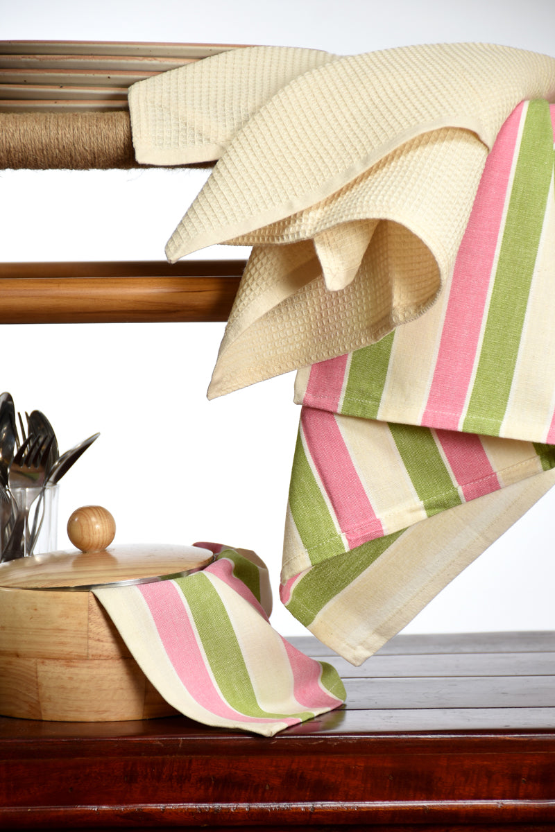 Stripe Kitchen Towel 3 Pc Set