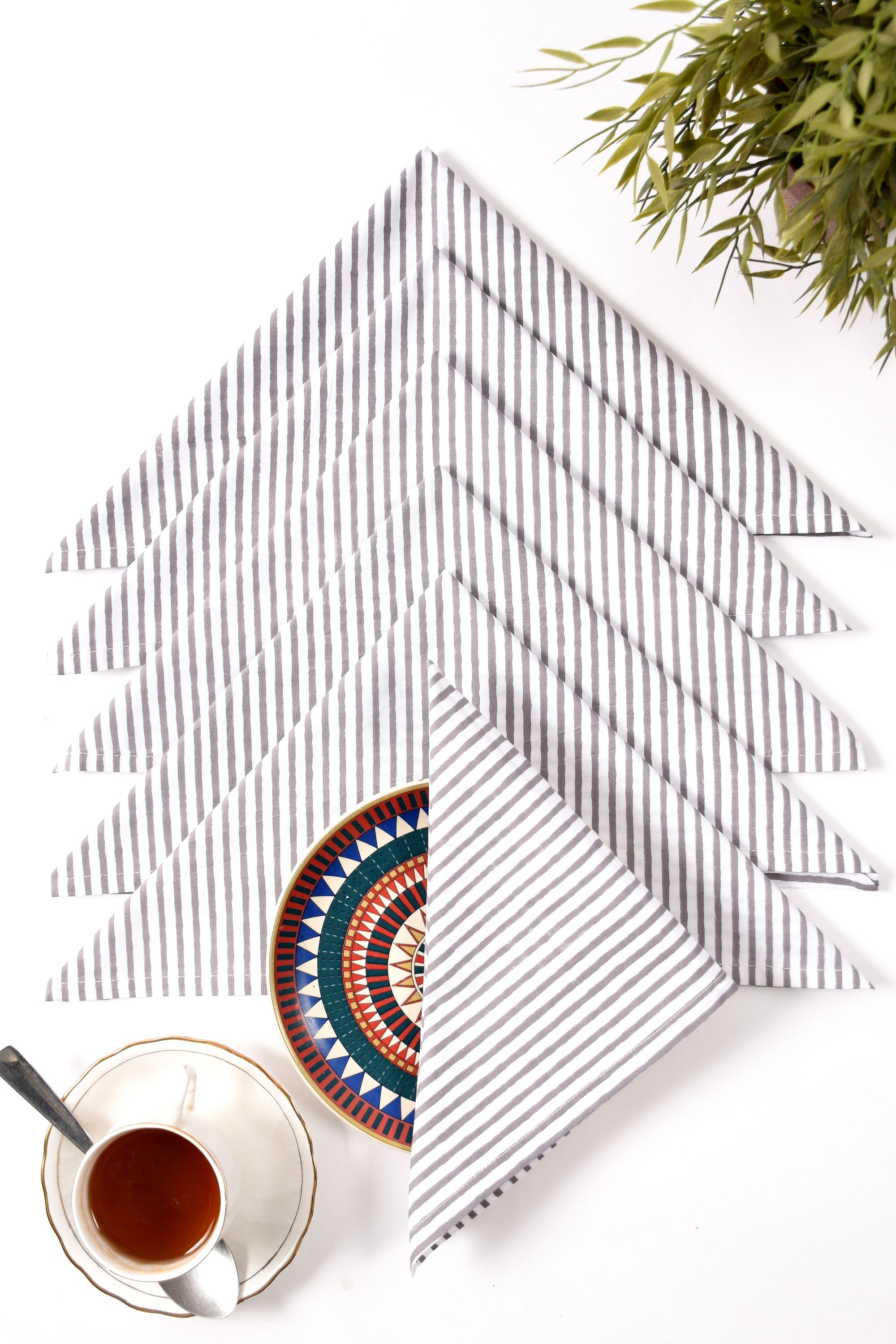 Stripe Napkin 6 Pc Set