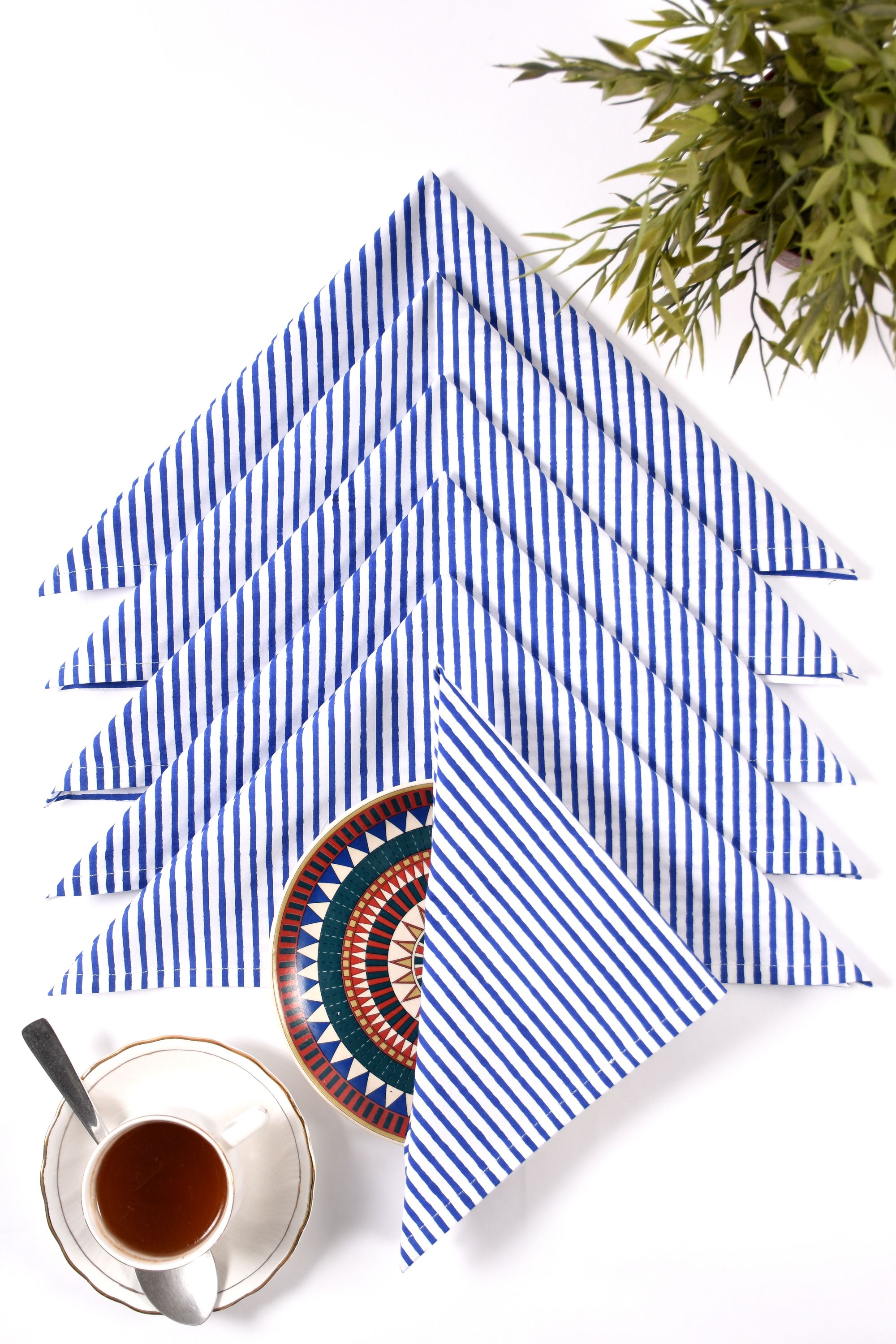 Stripe Napkin 6 Pc Set