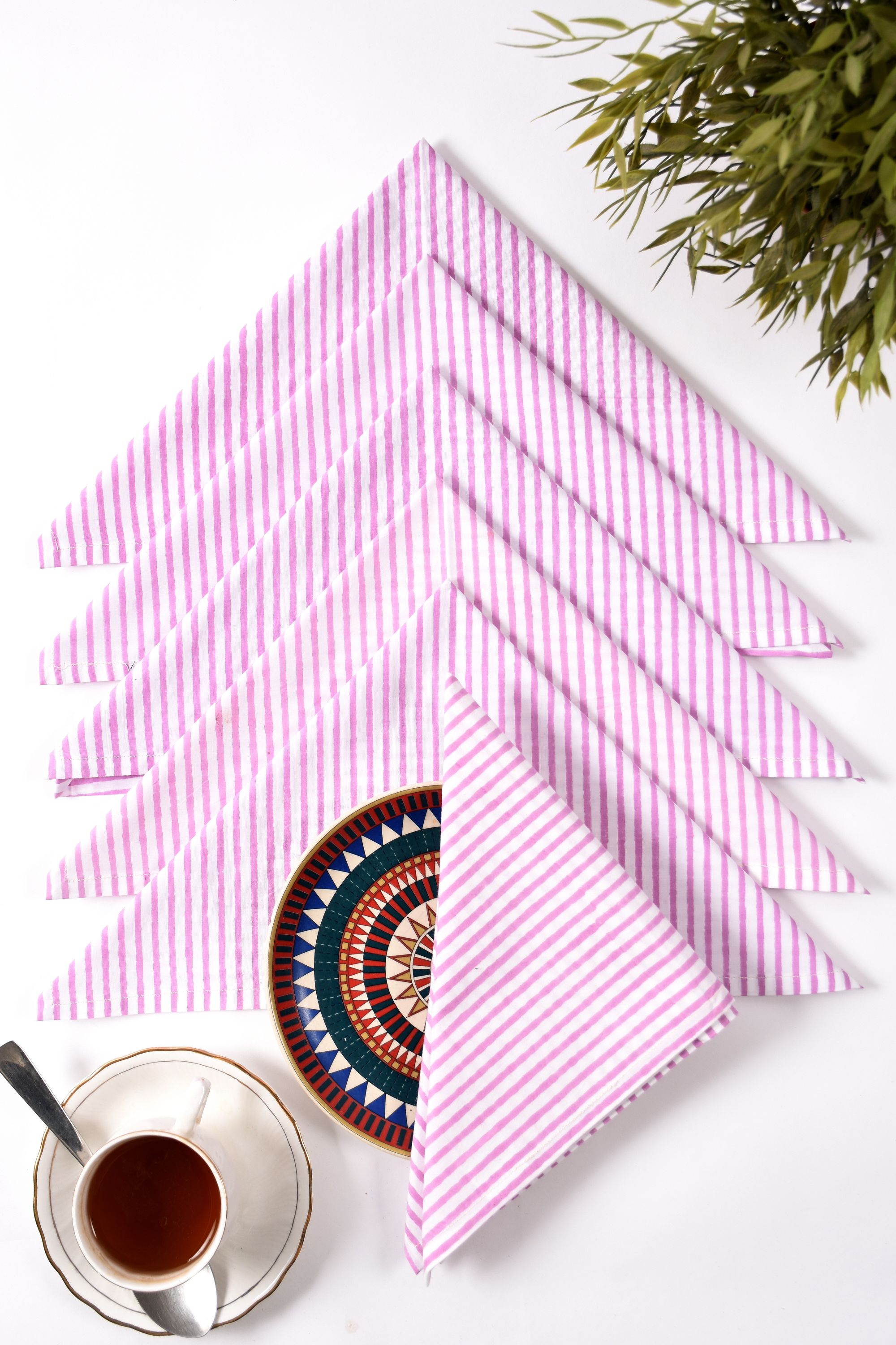 Stripe Napkin 6 Pc Set