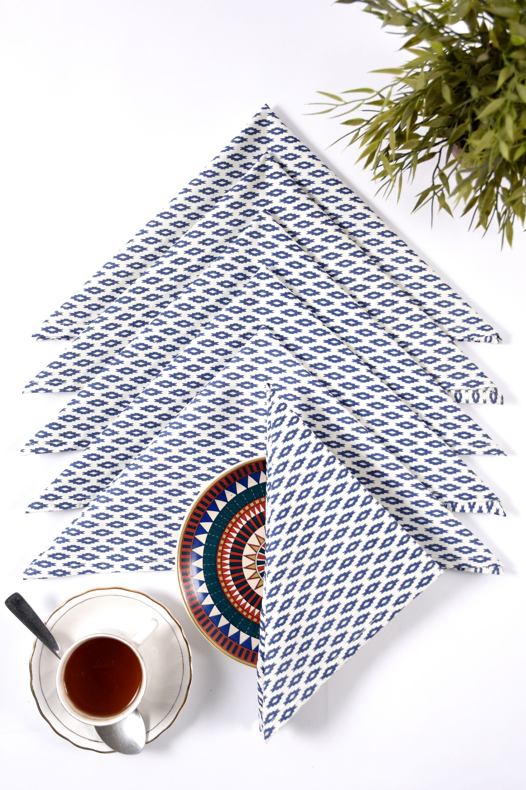 Ikkat Napkin 6 Pc Set