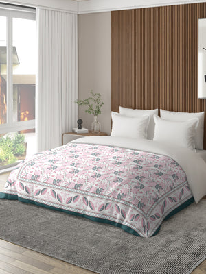 Lotus Garden Printed Lightweight Dohar