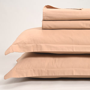Regal Luxury Solid 300 TC Cotton Sheets - Soft, Breathable, and Durable Bedding Set