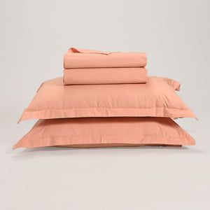 Regal Luxury Solid 300 TC Cotton Sheets - Soft, Breathable, and Durable Bedding Set