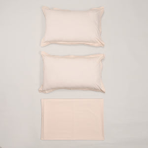 Regal Luxury Solid 300 TC Cotton Sheets - Soft, Breathable, and Durable Bedding Set
