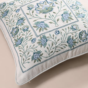 Hanami Embroidered Cushion Cover | Embroidered | 18x18