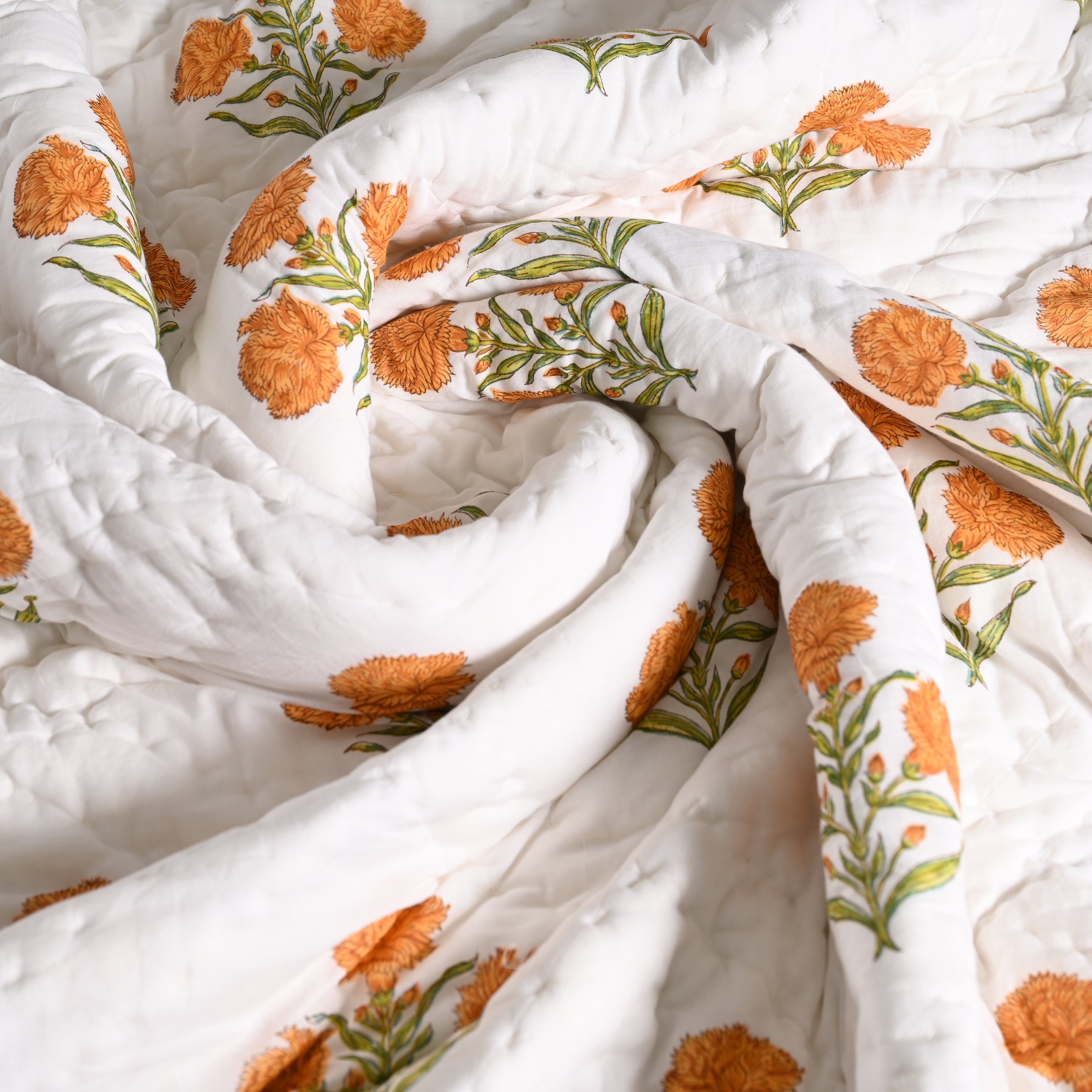 Bagh Premium Hand Made Jaipur Reversible Quilt