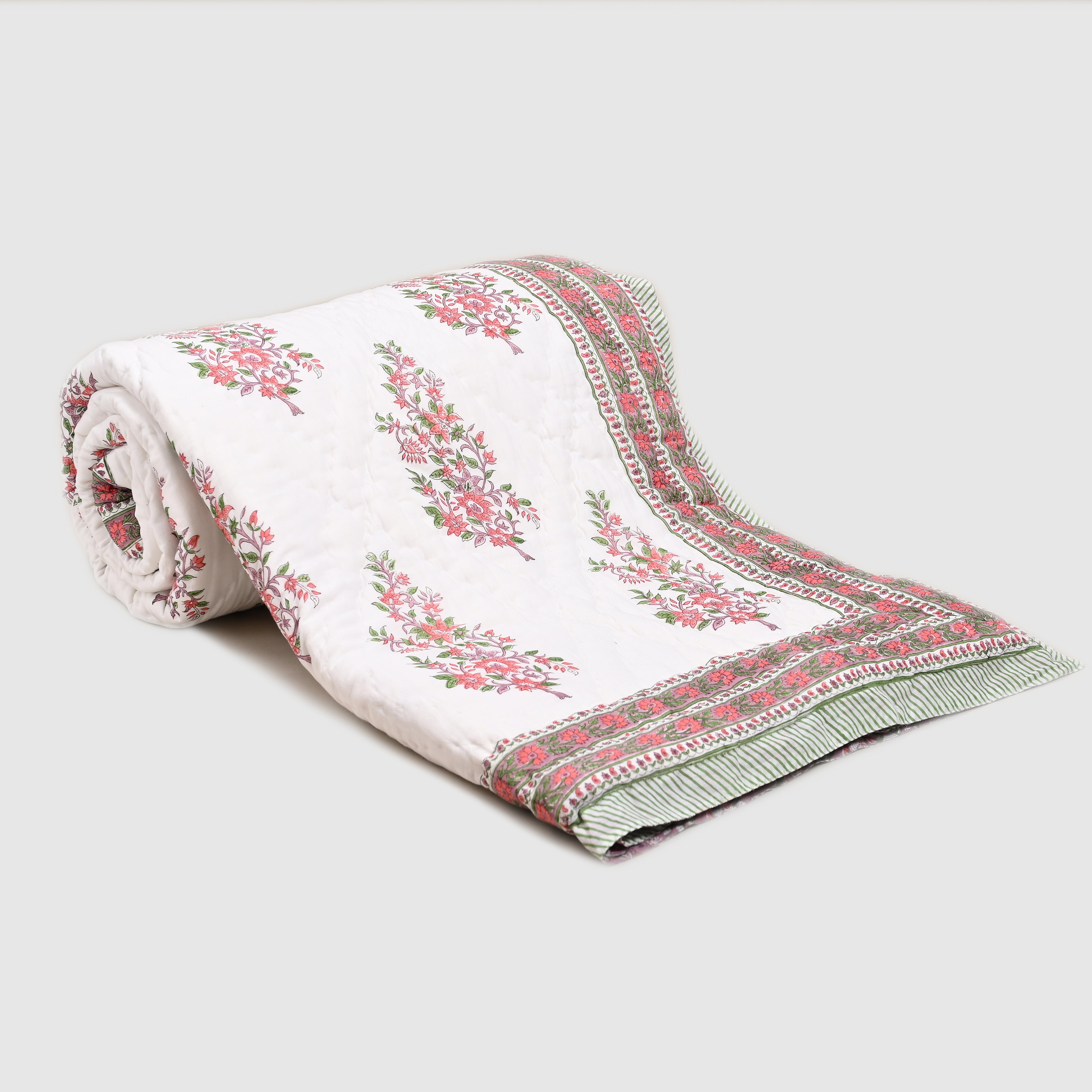 Kamala Premium Hand Made Jaipur Reversible Quilt