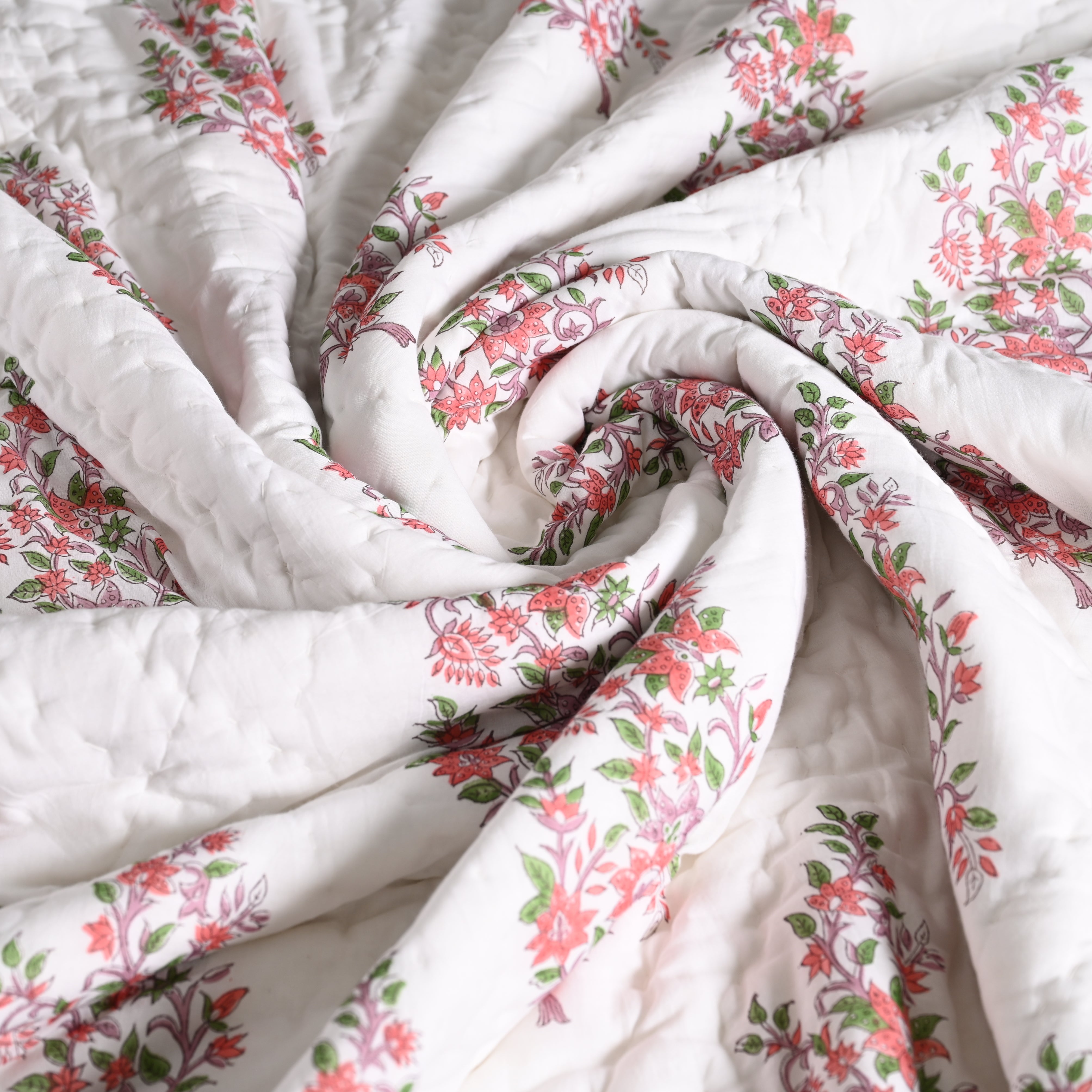 Kamala Premium Hand Made Jaipur Reversible Quilt