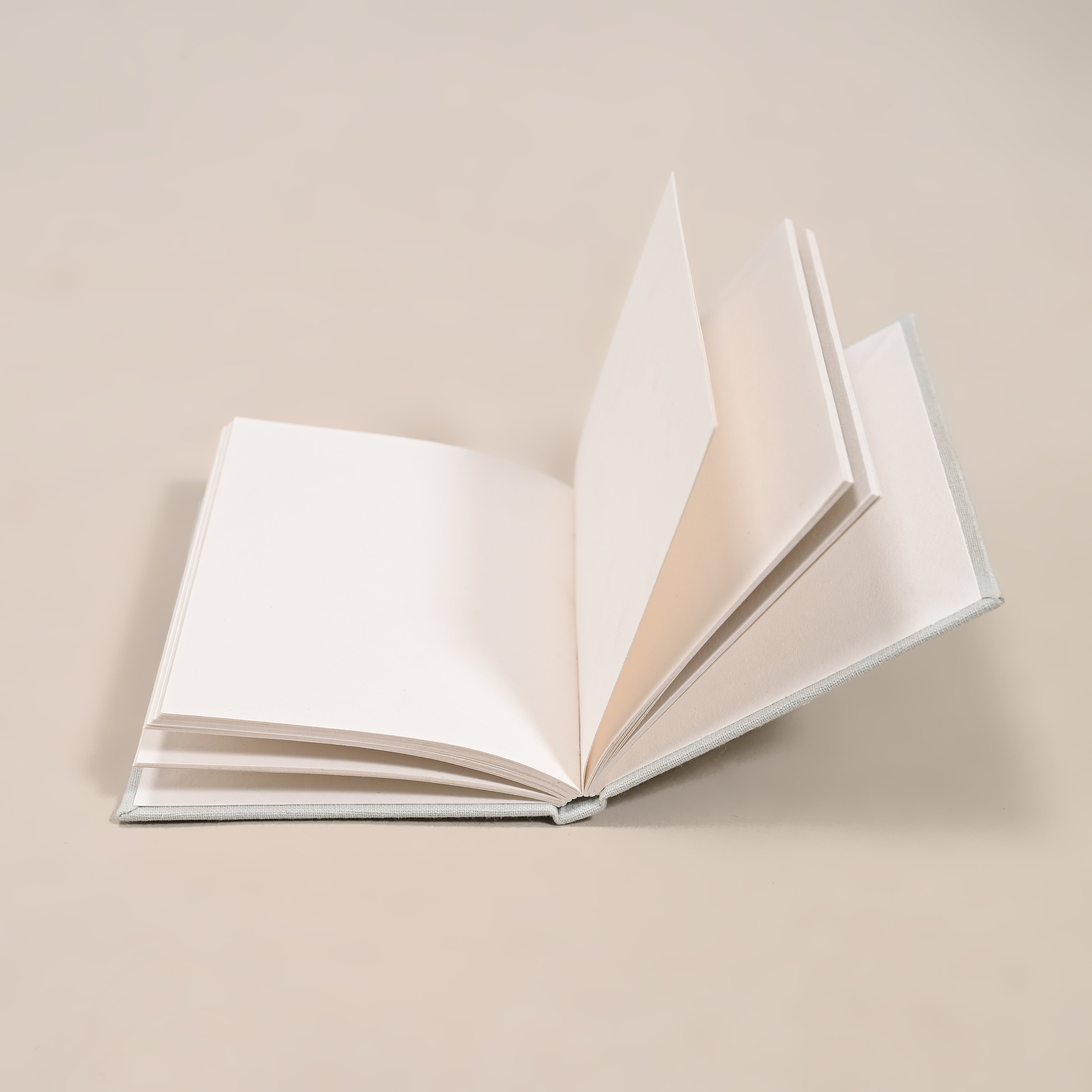 Hanami Embroidered Handmade Paper Notebook | 5 × 7 Inches