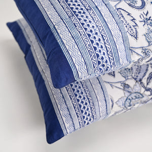 Euphoria Block Printed Bed Sheet with set of 2 Shams