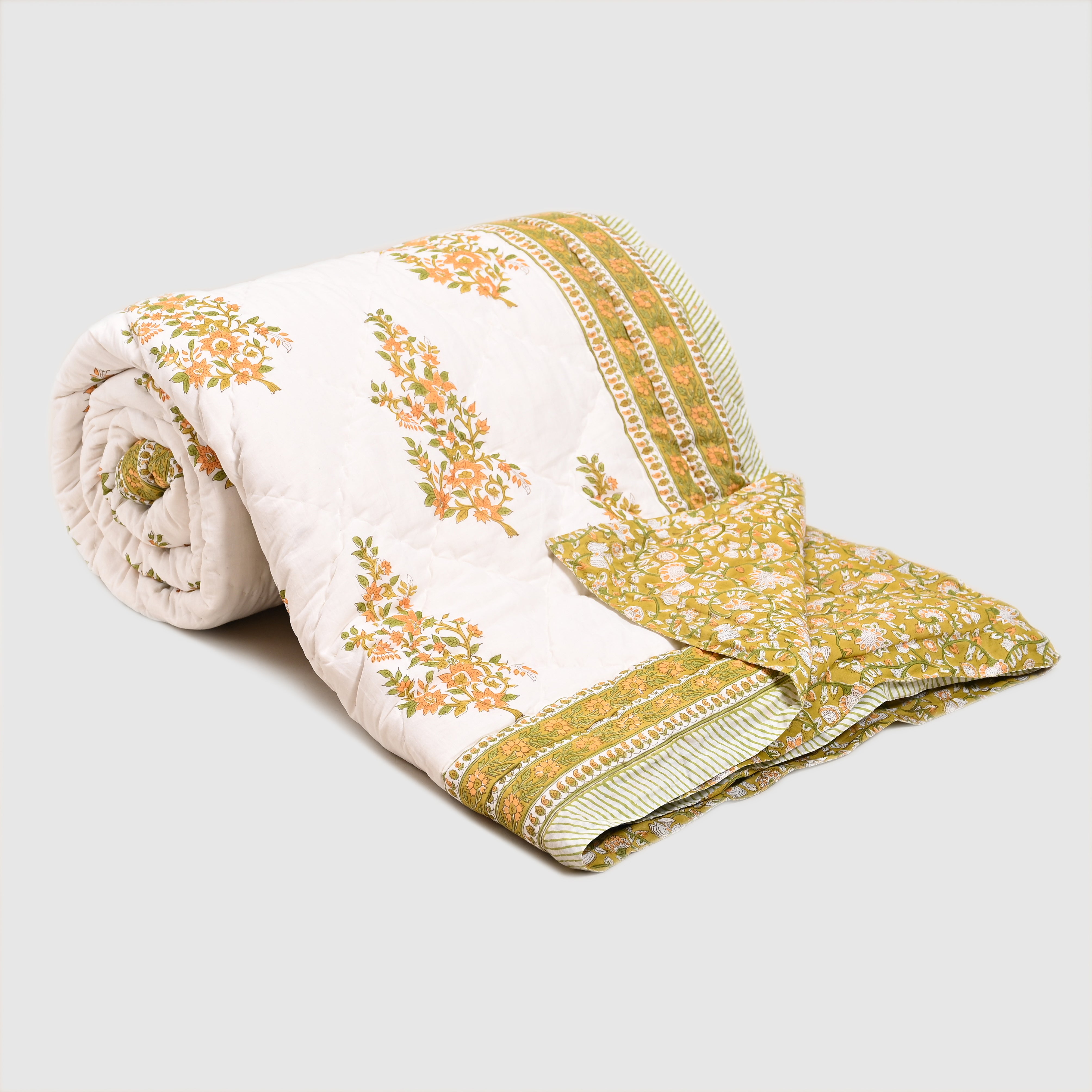 Kamala Premium Hand Made Jaipur Reversible Quilt