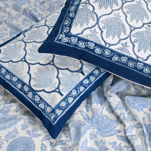 Ajrak Block Printed Bed Sheet set