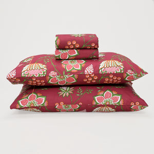 Victoria Taupe Luxury Cotton 300 TC Bedsheet