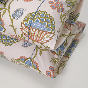 Victoria Taupe Luxury Cotton 300 TC Bedsheet