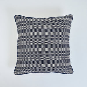 Regal Stripe Navy Cushion Cover