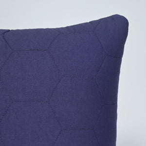 Royal Plum Quilted Bliss Cushion
