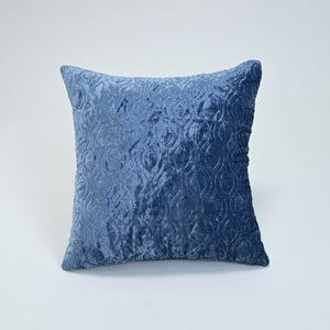 Teal Quilted Velvet Cuschion