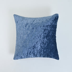 Teal Quilted Velvet Cuschion