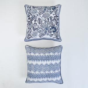 Euphotir Block Printed Cushion Set of 2