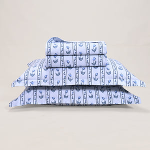 Aesthetic Bedding Box Set: Sheets, Scented Candle & Coaster | Perfect Gift