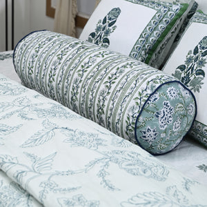 Hanami Embroidered Quilted Coverlet