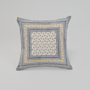 Sienna Border – Block Printed Cushion Covers | Pack of 2