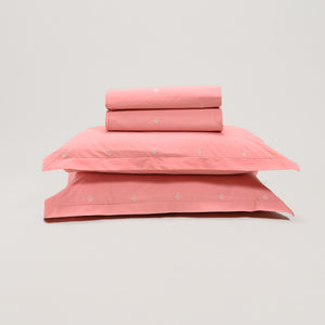 Kaleido Bedsheet - Regal Embroidered 300 TC Luxury Cotton Sheets