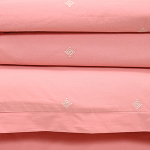 Kaleido Bedsheet - Regal Embroidered 300 TC Luxury Cotton Sheets