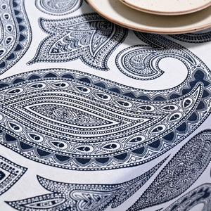 Stencil Chintz 6 Seater Table Cover