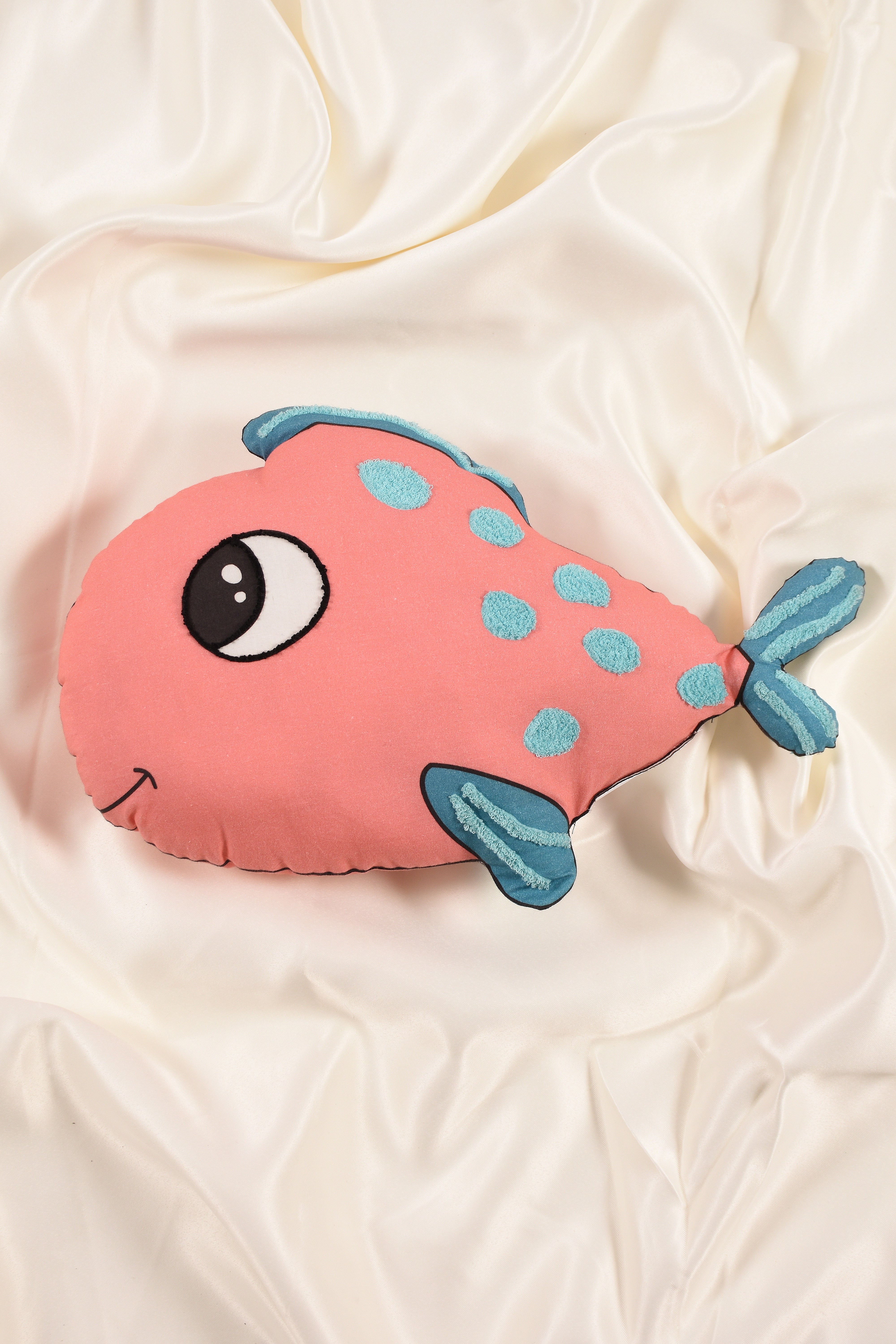 Doris fish shaped cushion