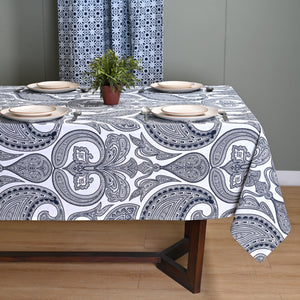 Stencil Chintz 6 Seater Table Cover