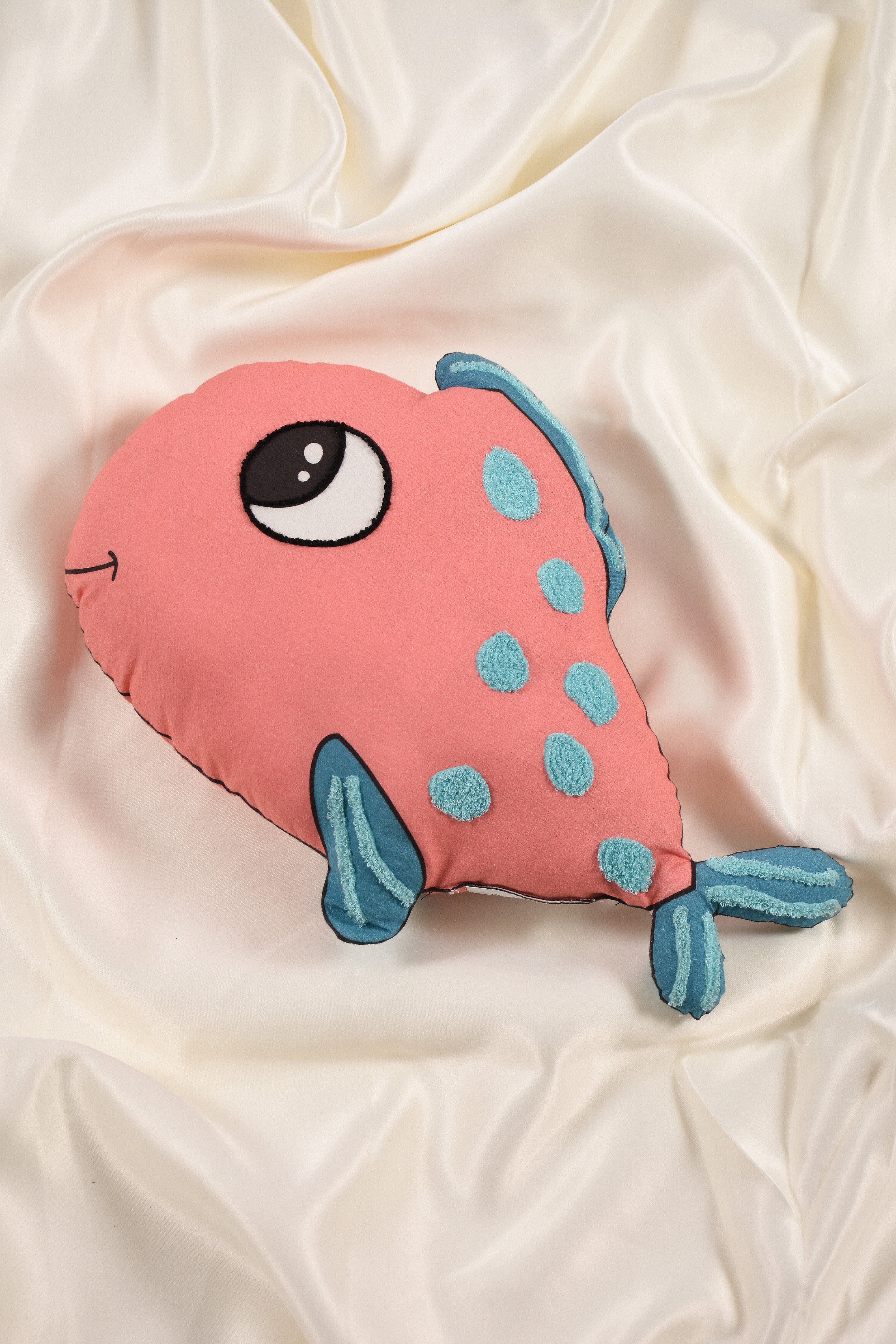 Doris fish shaped cushion