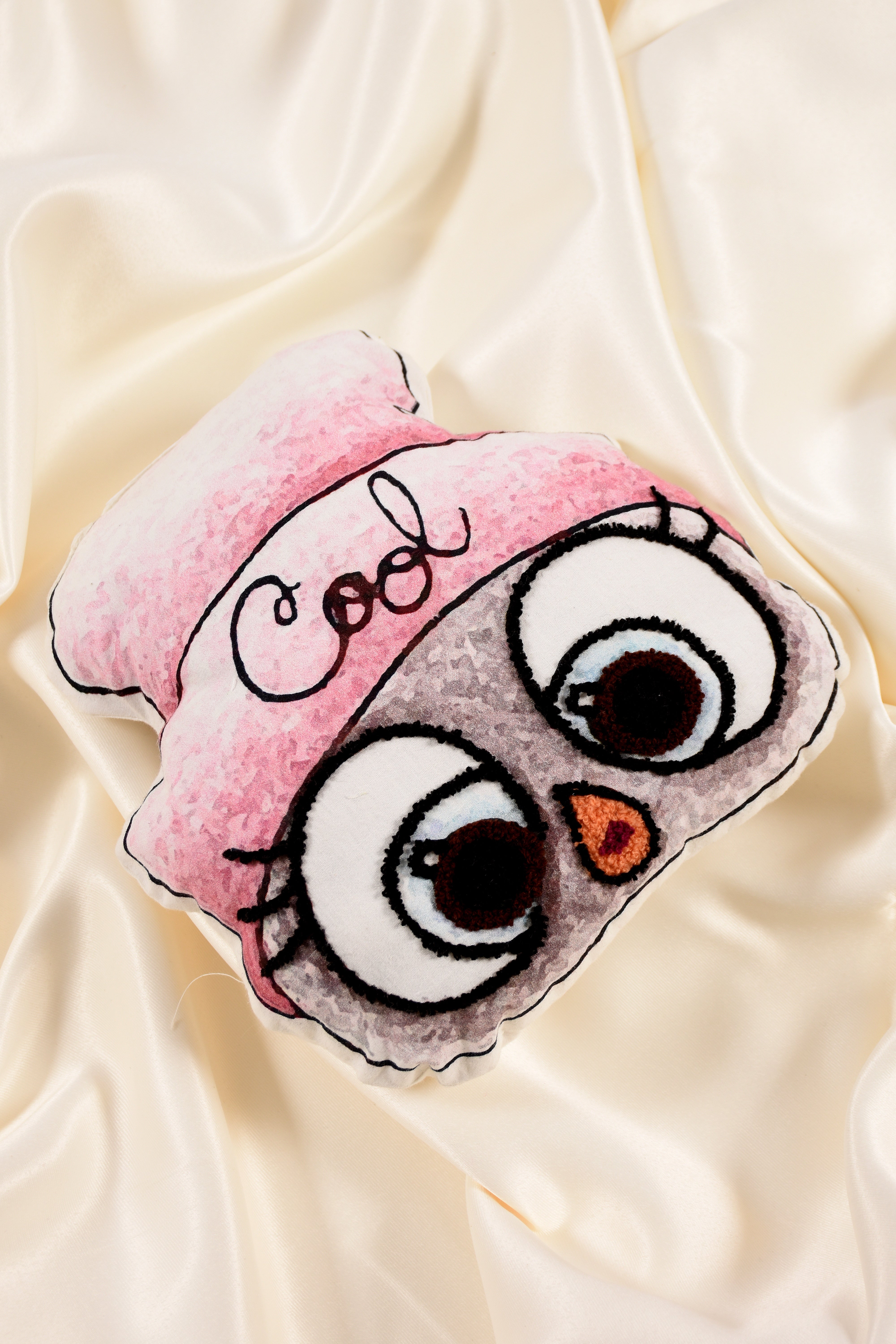 Symphony Owl Shaped Cushion