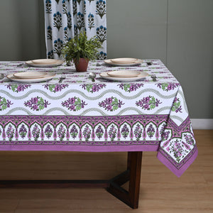 Floral Bale 6 Seater Table Cover