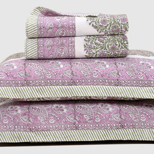 Rajmudra Block Printed Bed Sheet