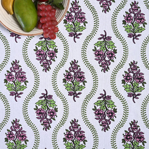 Floral Bale 6 Seater Table Cover