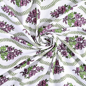 Floral Bale 6 Seater Table Cover