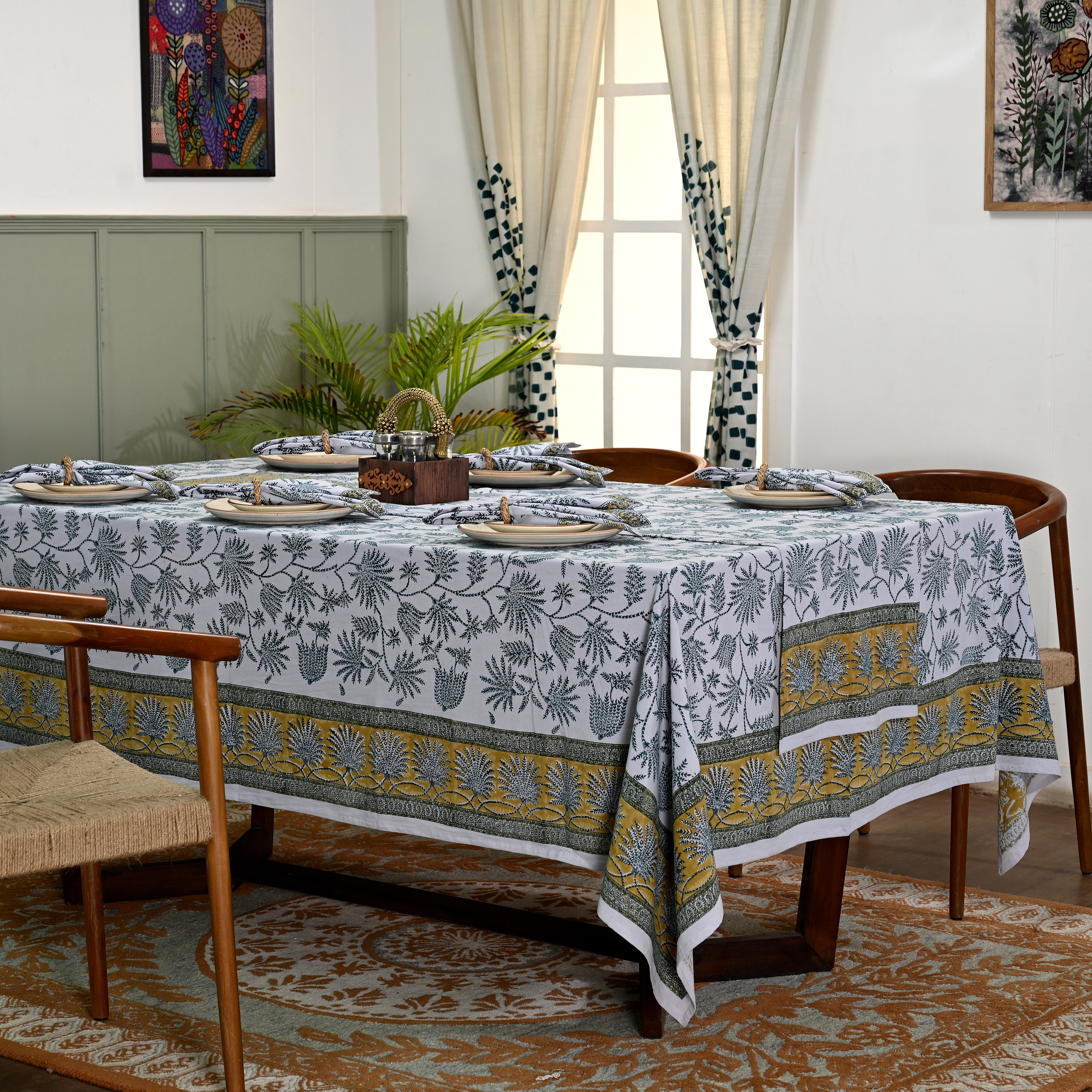 Orchid Oasis Table Cover