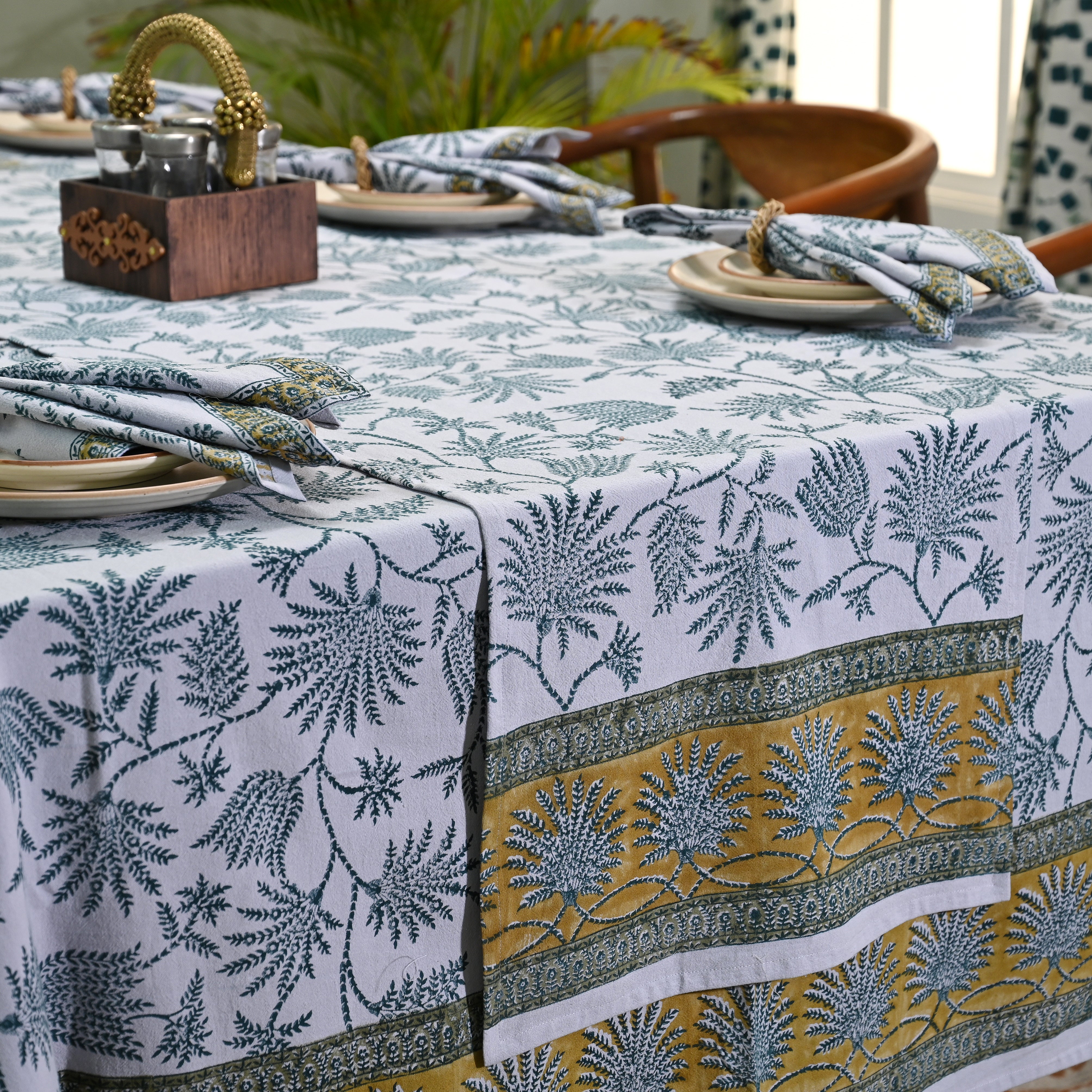 Orchid Oasis Table Cover