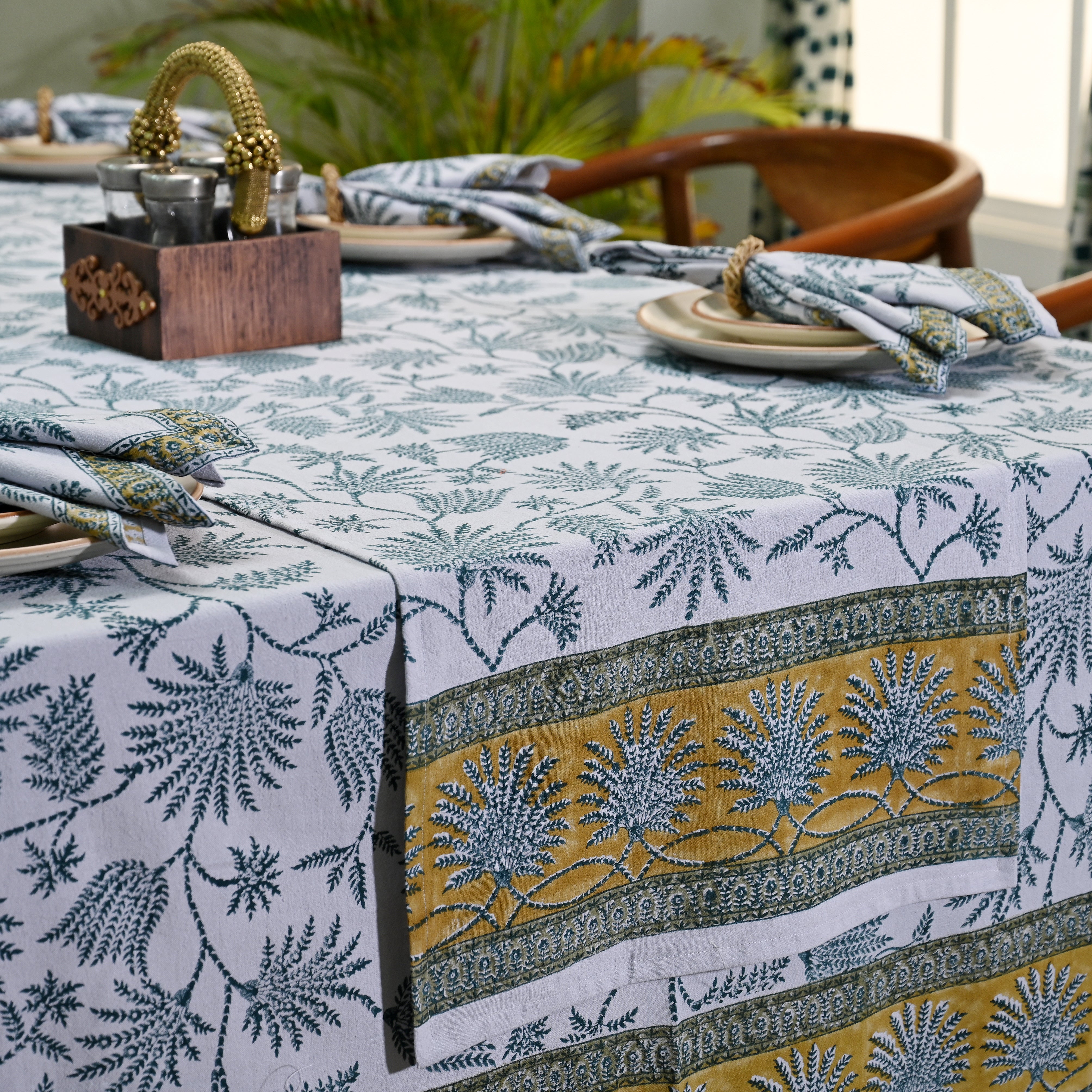 Orchid Oasis Table Cover
