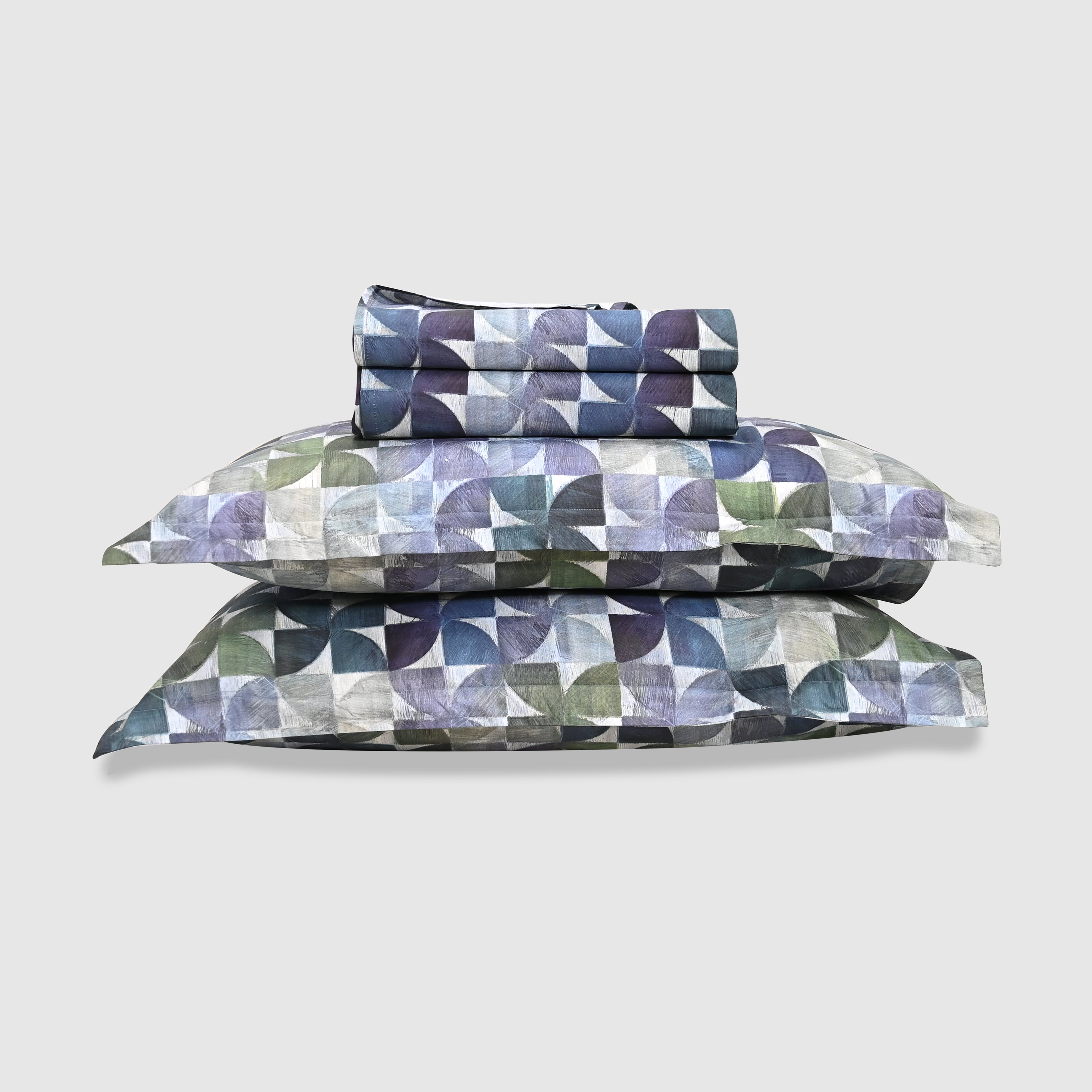 Terra – Emerald | 300 TC Percale King Size Bed Sheet Set