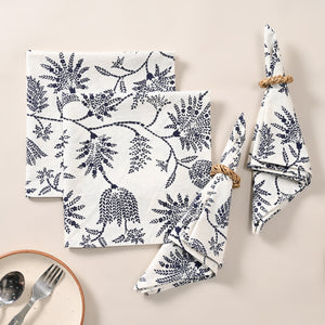 Orchid Oasis Floral Napkin
