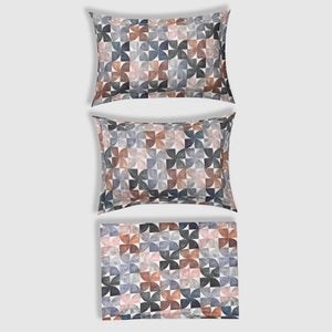Terra – Clay | 300 TC Percale King Size Bed Sheet Set