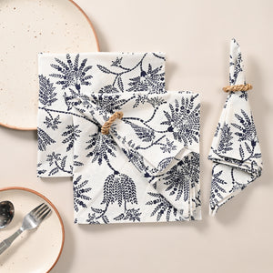 Orchid Oasis Floral Napkin